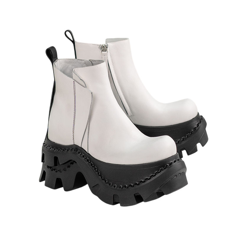 Original Designer Leather Ankle Boots