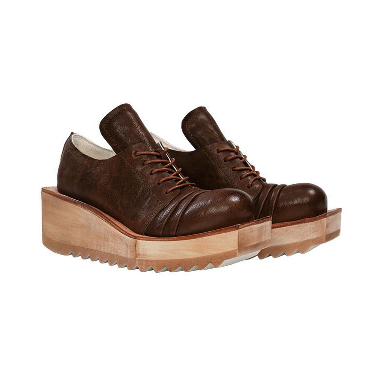Celebrity Inspired Platform Lace-Up Shoes