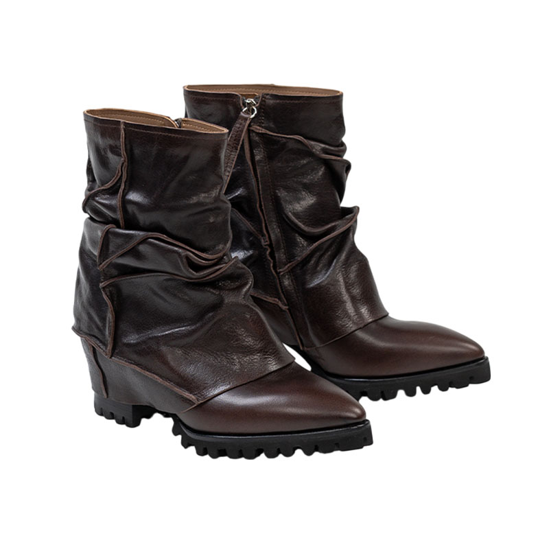 Handcrafted Platform Boots with Subtle Lift